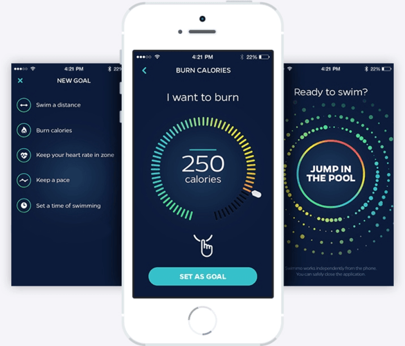 Set Goals to Swim with the TrainingGuide™